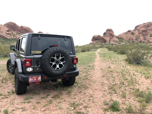 Jeep at Papago Park