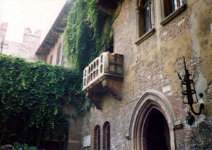 Juliet's Balcony, Verona, Italy